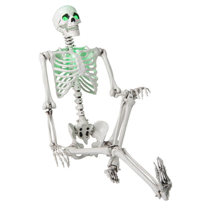 5.5 FT Pre-lit, Battery-operated Skeleton - Green