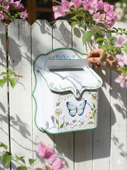 Vintage Farmhouse Wall Mounted Mailboxes - 6 Styles