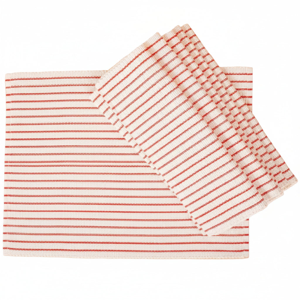 Red Rangi Placemats - set of 4