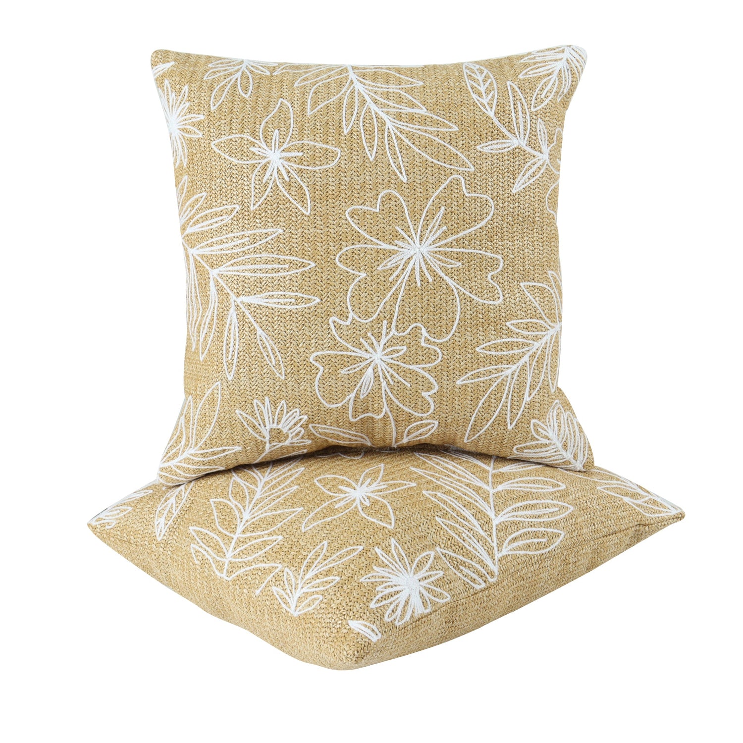 Outdoor/Indoor Throw Pillows - 2 Piece Set