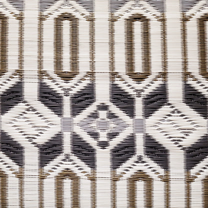 Moroccan Cool Silver Outdoor Mat