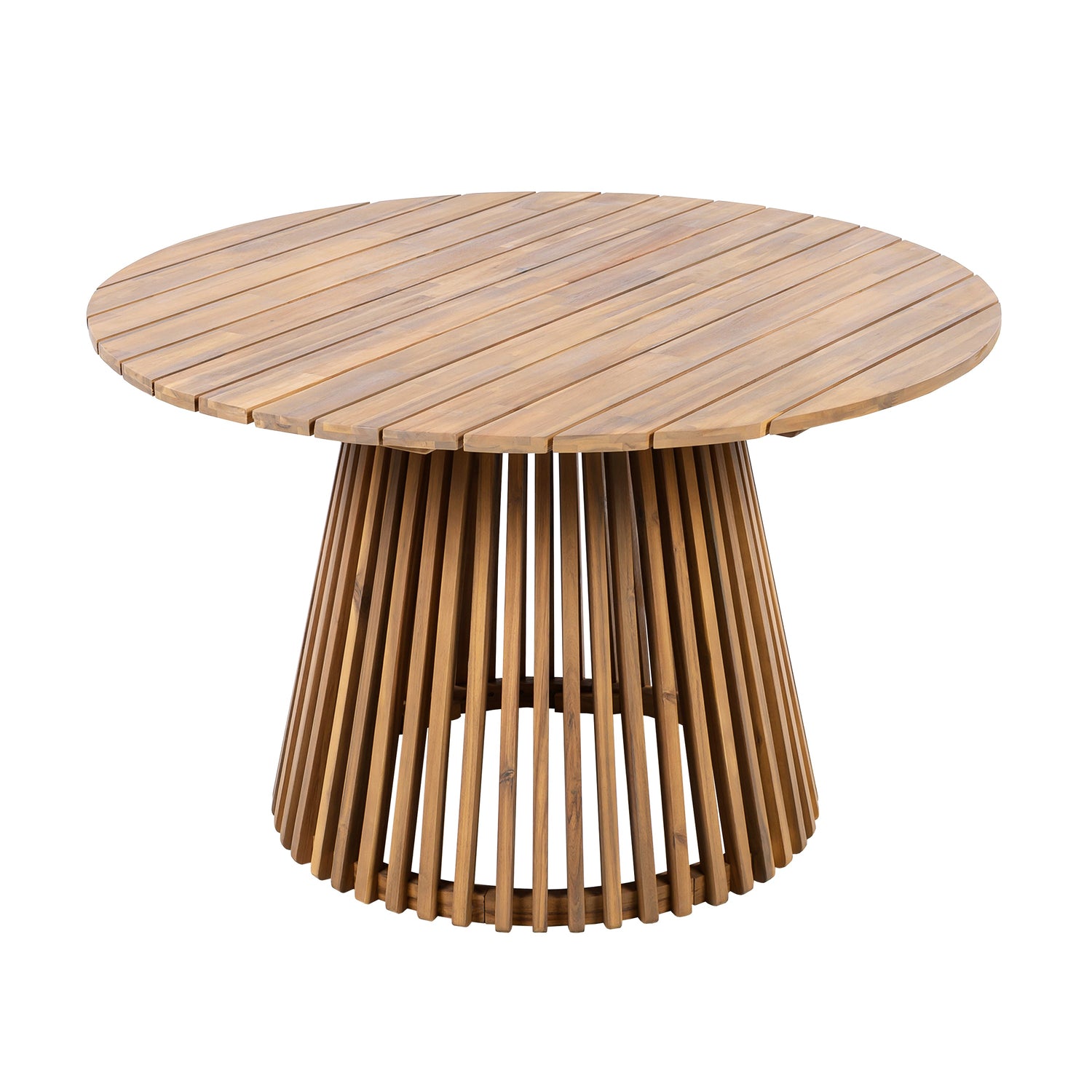 Outdoor Acacia Wood Patio Dining Table - 47.25"