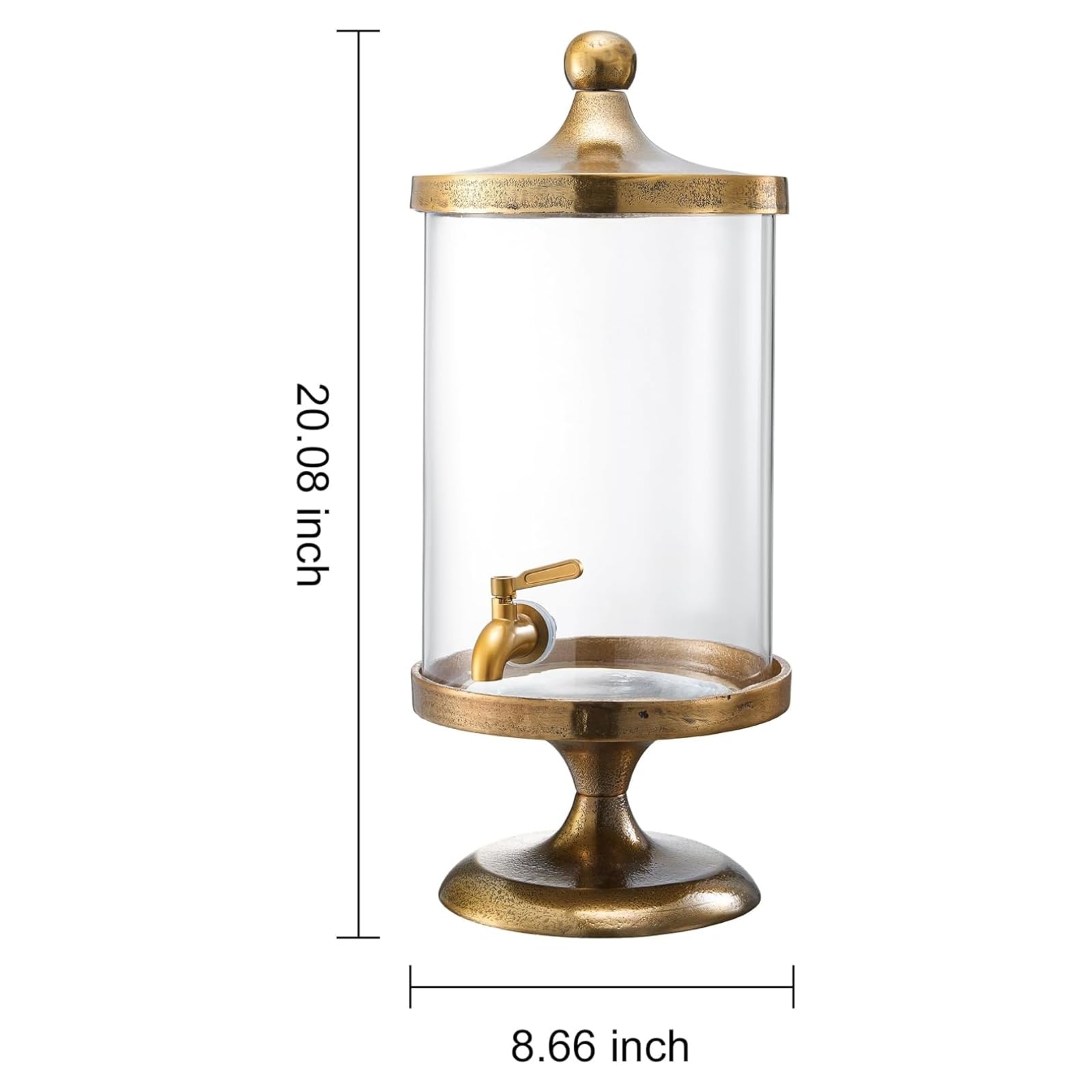3 Gallon Beverage Dispenser  20.1"