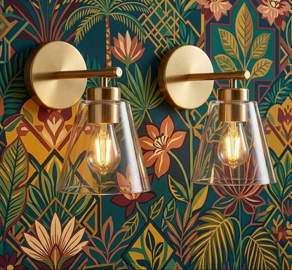 Hamilyeah Gold Wall Sconces - Set of 2