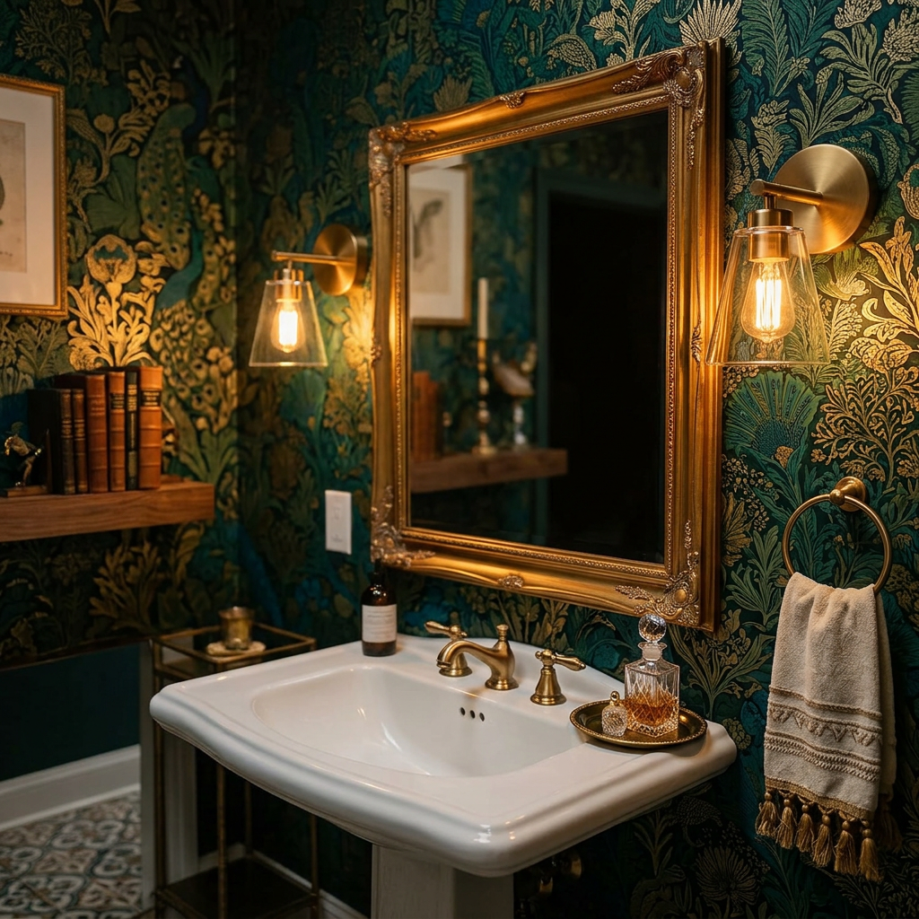 Hamilyeah Gold Wall Sconces - Set of 2