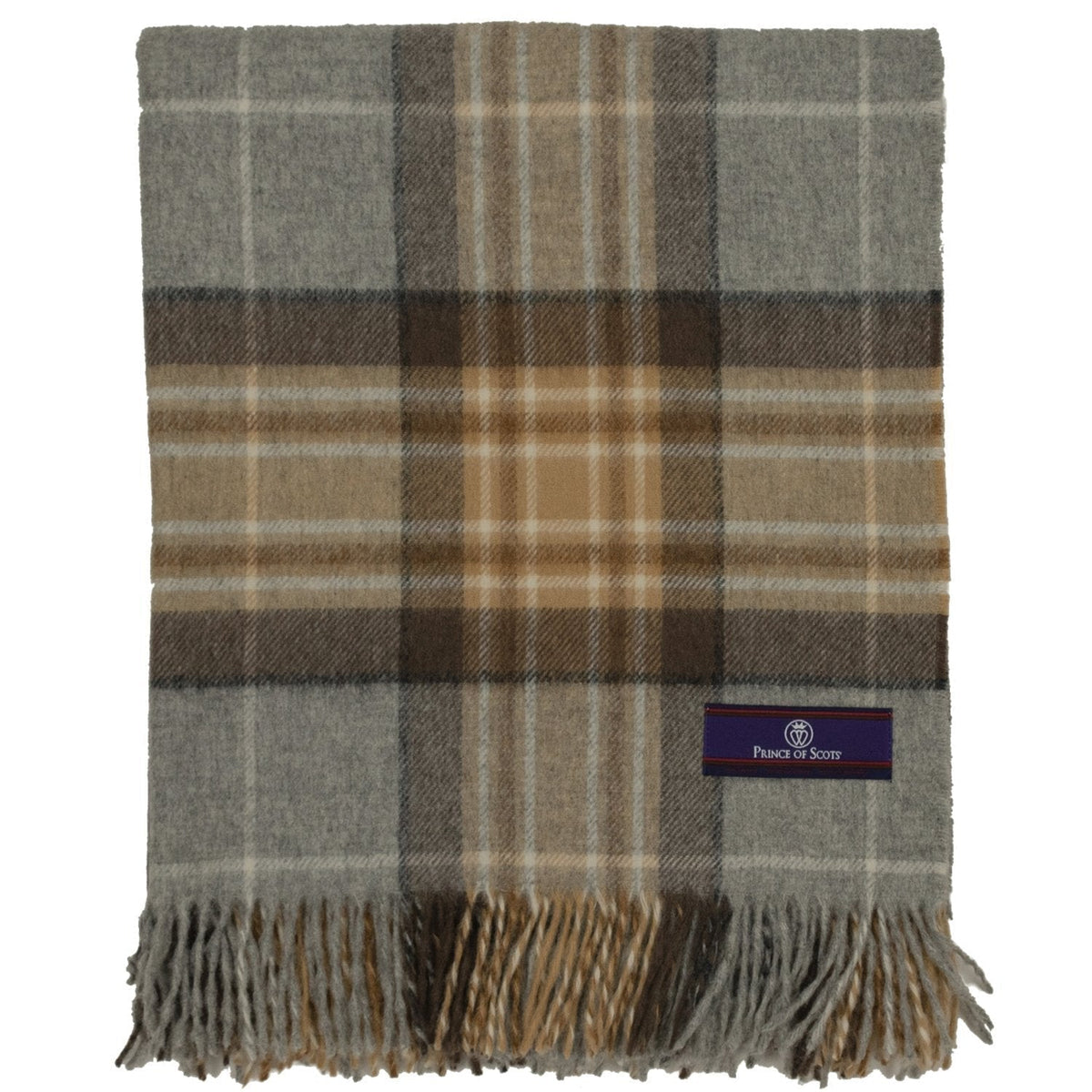 Prince of Scots Highland Tweeds Merino Wool Throw – McKellar Tartan