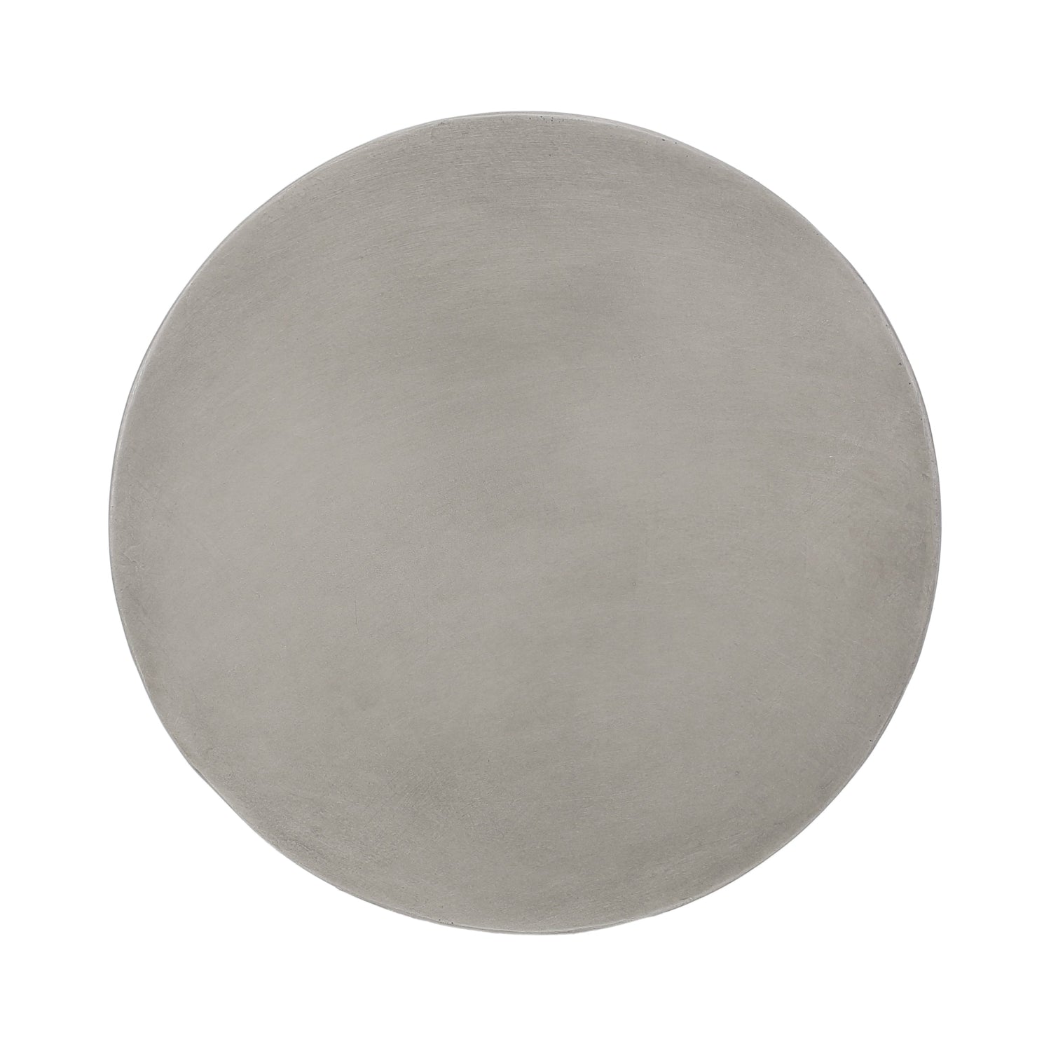 Modern Outdoor Lightweight Concrete Side Table with Hourglass Design