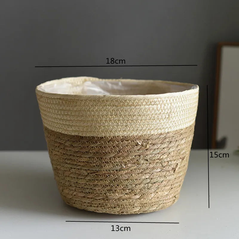 Handwoven Planters- multiple styles