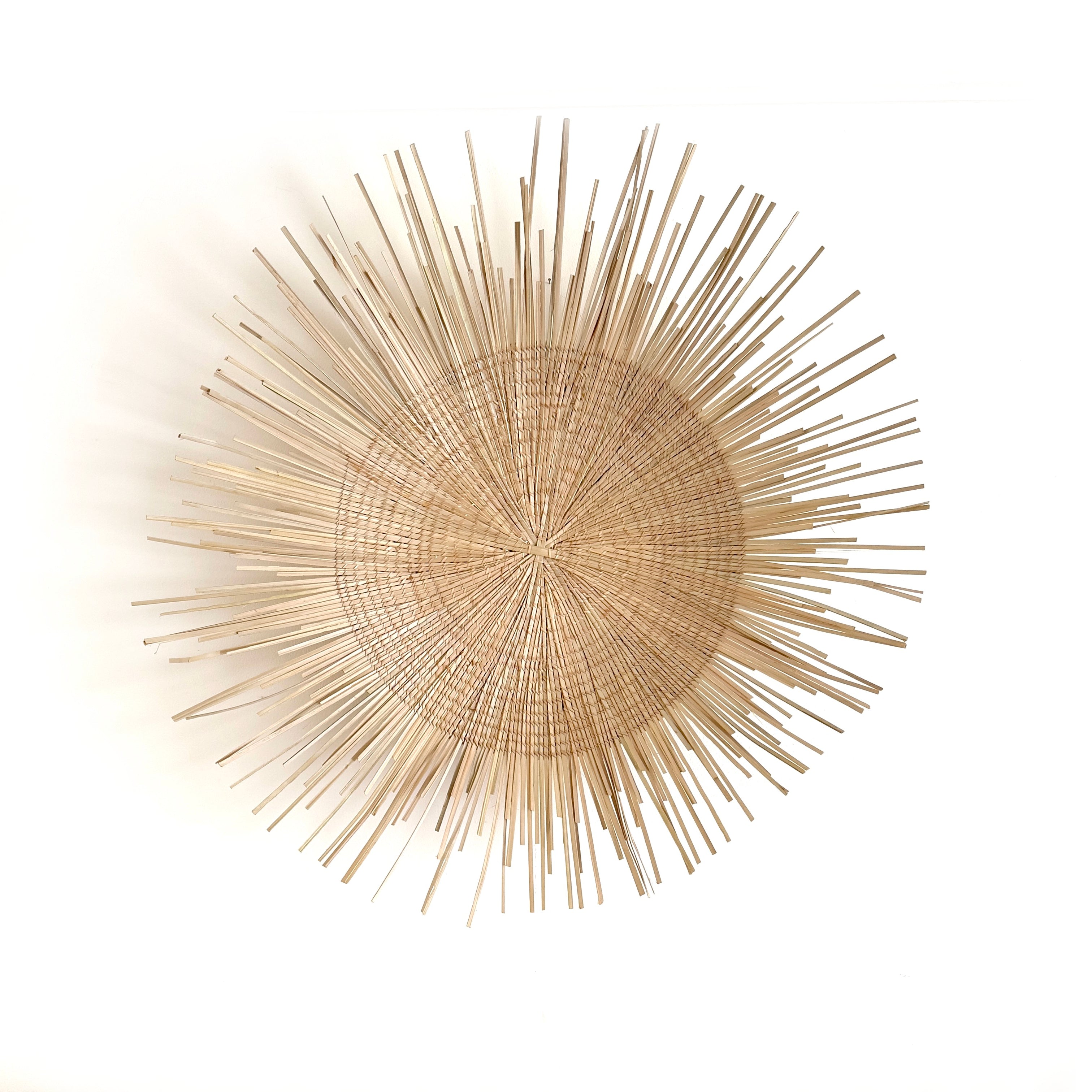 Sun Plate - Handwoven Wall Decor
