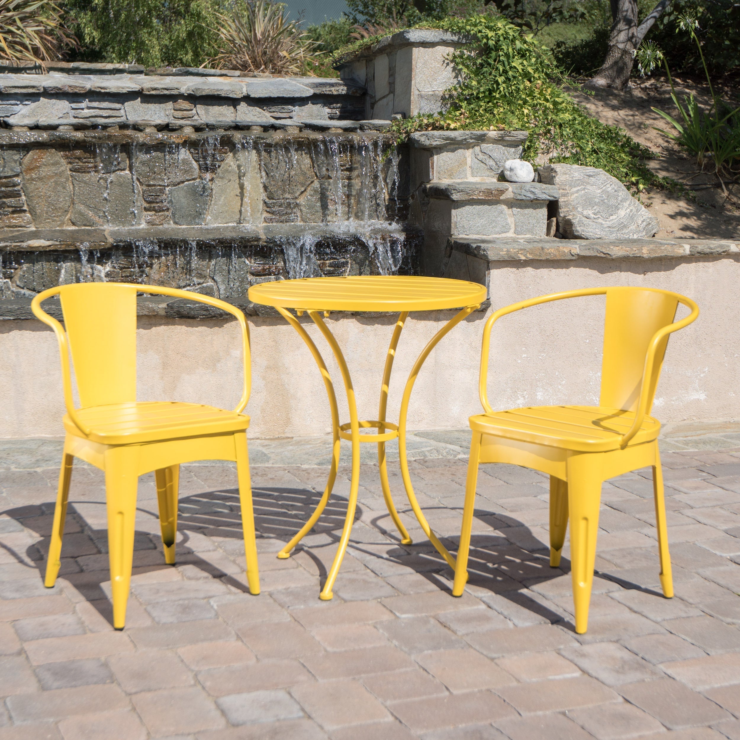 COLMAR 3 PC METAL BISTRO SET