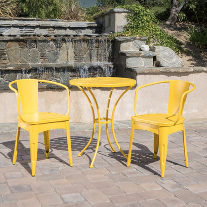 COLMAR 3 PC METAL BISTRO SET