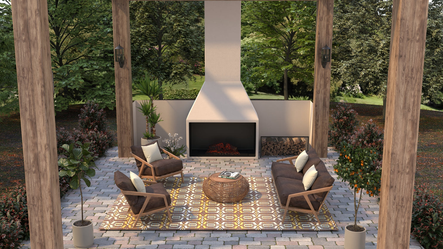 Moroccan Arts &amp; Crafts Outdoor Mat