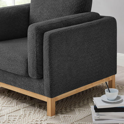 Oversized Accent Chair in Dark Slate
