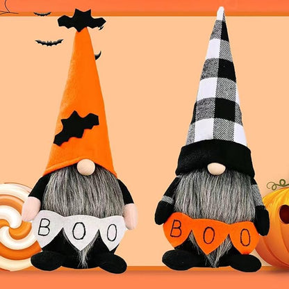 Halloween Gnomes Plush Decor