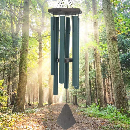 36" Melody Wind Chime - Forest Green