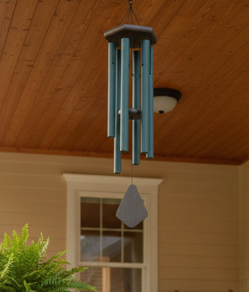 36" Melody Wind Chime - Forest Green
