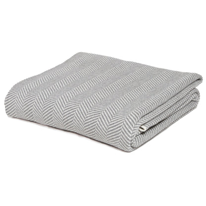 Herringbone - 60" x 80" Jumbo Sustainable Knit Throw Blanket
