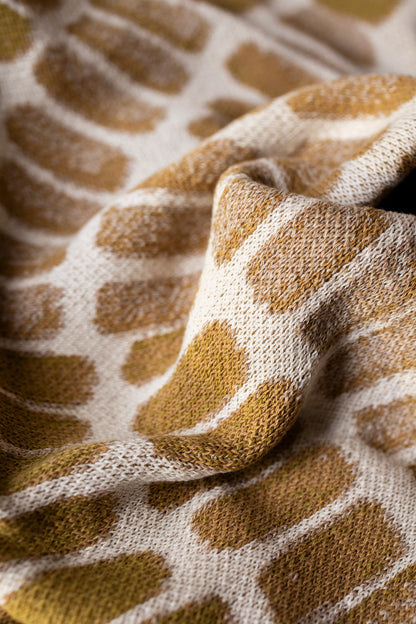 Watercolor by Kelly Harris Smith - Cotton Sustainable Knit Patterned Throw Blanket