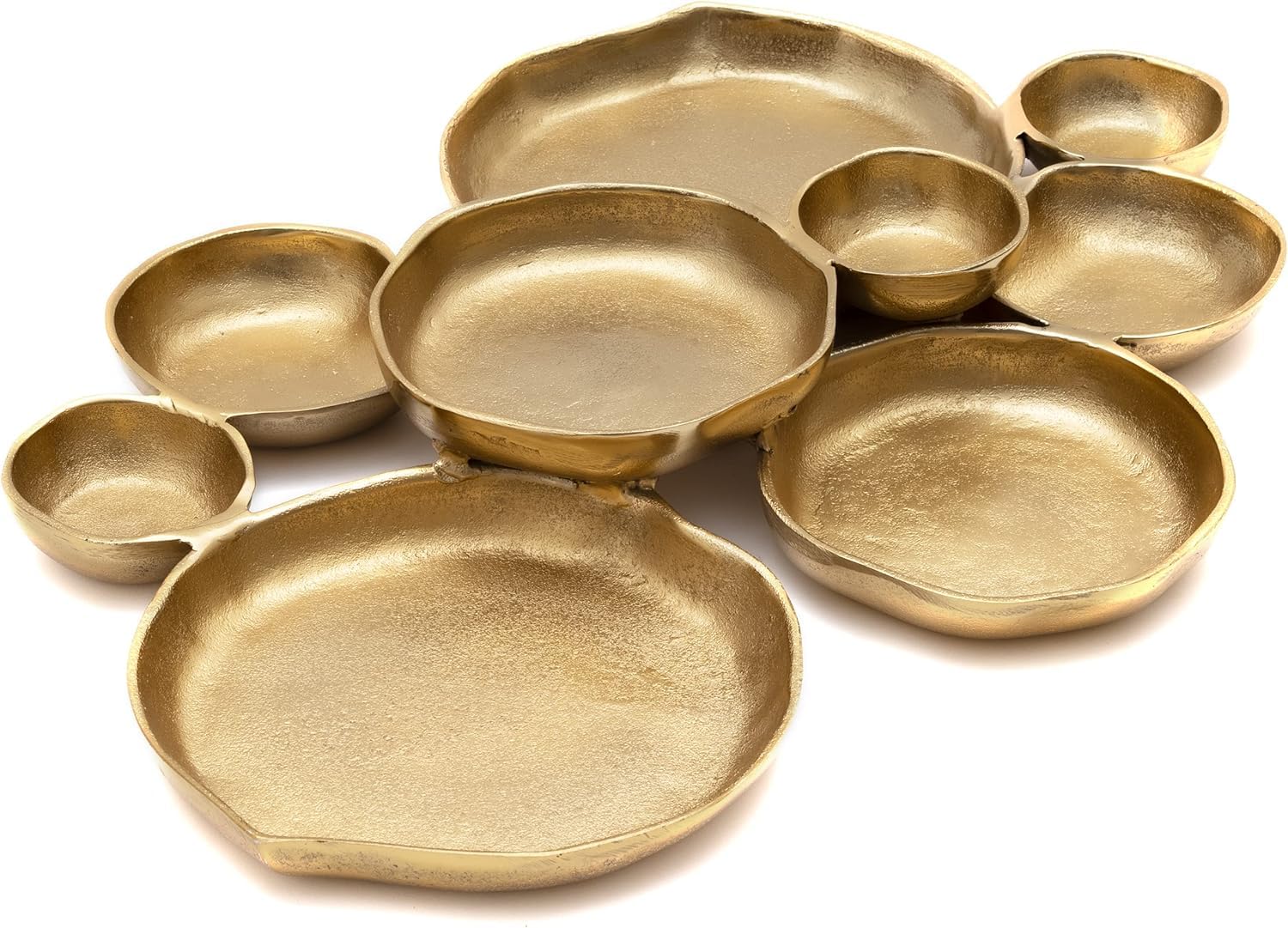 Cluster Decorative Bowls - Bright Gold/Brass