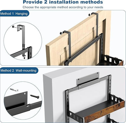 Over the Door Pantry Organizer -  6 Tiers