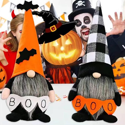 Halloween Gnomes Plush Decor