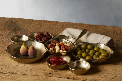 Cluster Decorative Bowls - Bright Gold/Brass