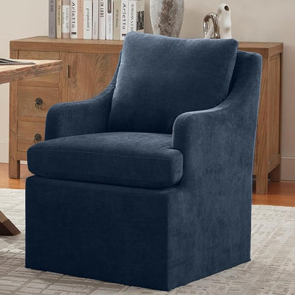 Upholstered Dining Chair in Navy