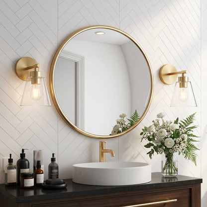Hamilyeah Gold Wall Sconces - Set of 2