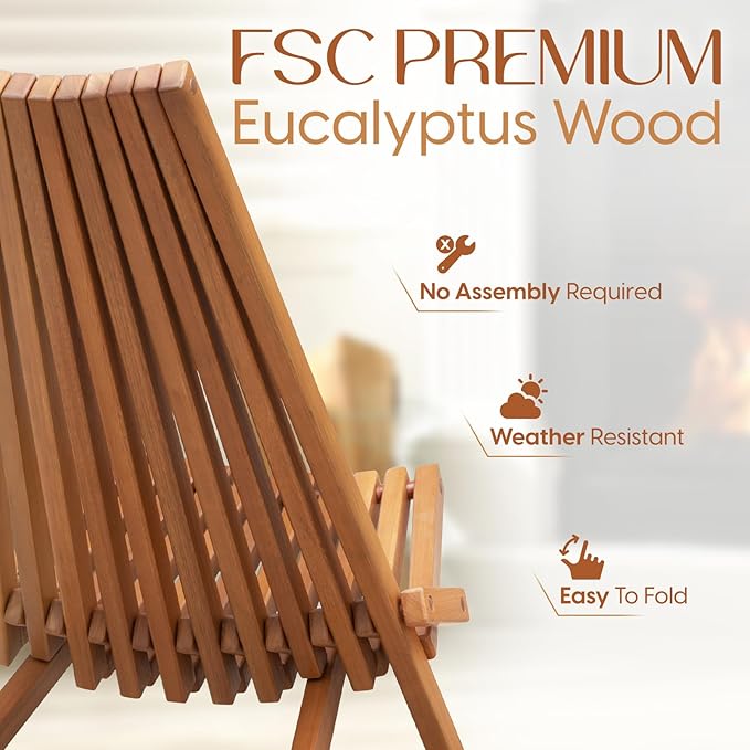 IDZO Elina FSC Eucalyptus Tamarack Chairs - Set of 2