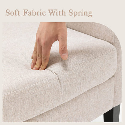Linen Accent Chair