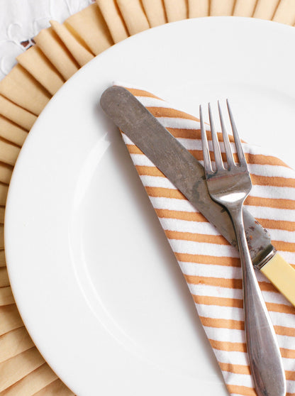 Marigold Ruffle Circle Placemat | Set of 2