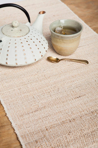 Handwoven Banana Fiber Table Runner - 4 Styles