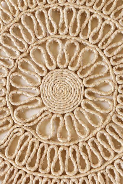 Lattice Placemat - White Sisal