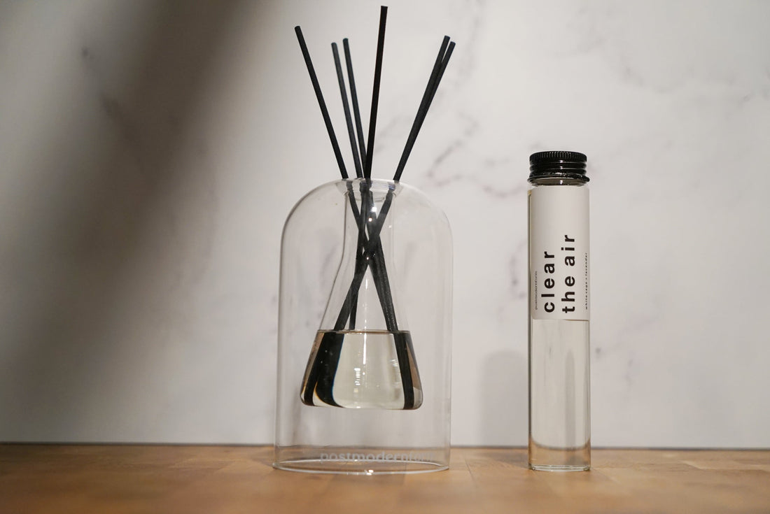 Clear The Air Diffuser Set - White Sage + Lavender