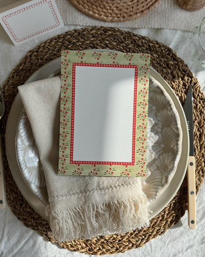 100% Organic Cotton Dinner Napkin | Set of 2