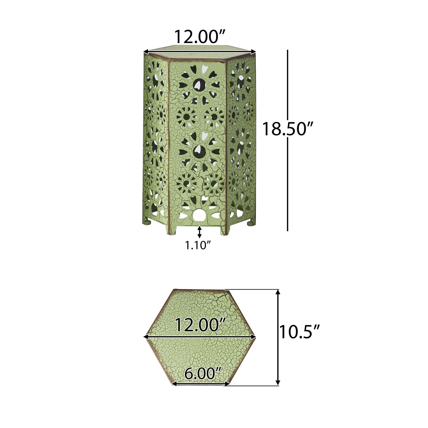 ELIANA Side Table - Green