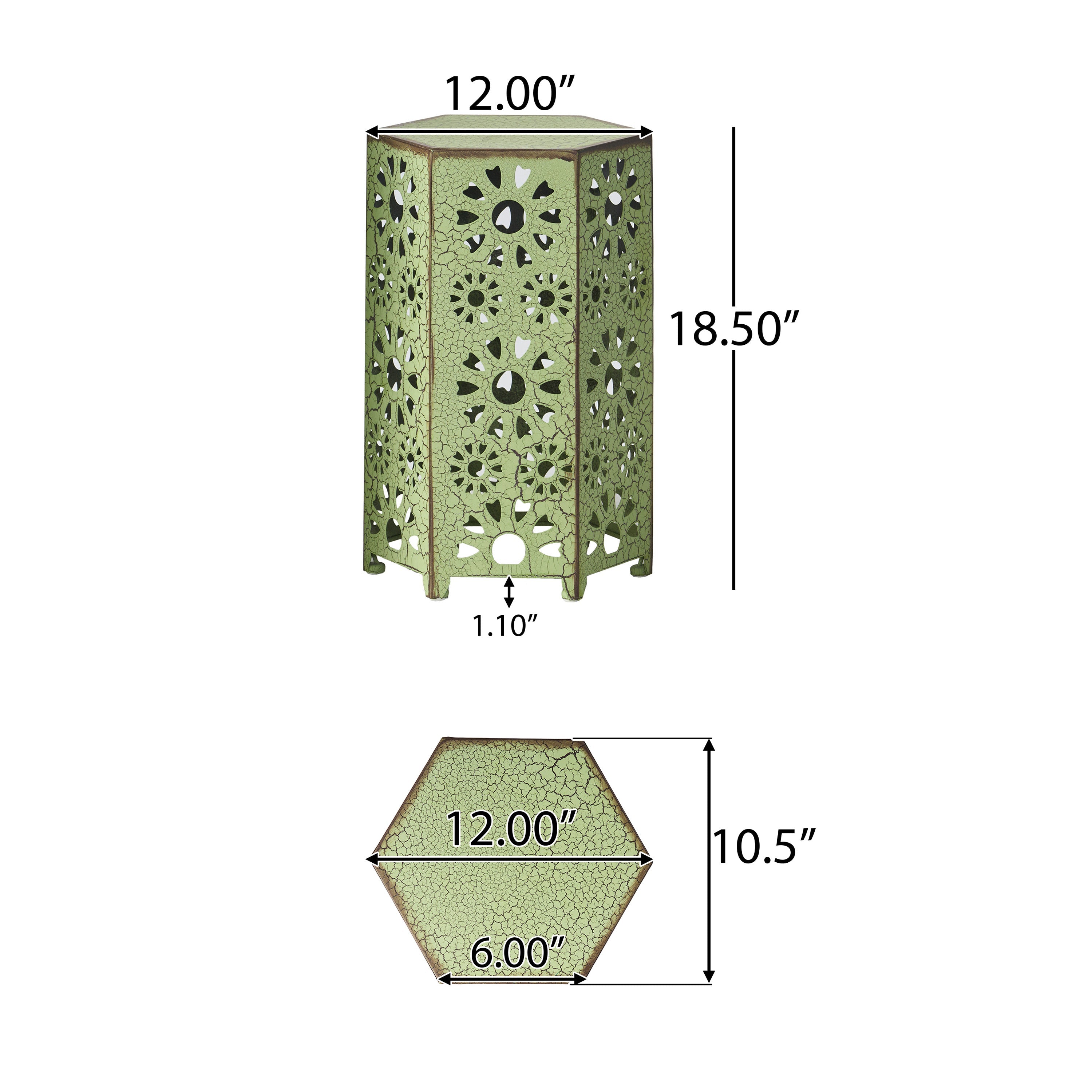 ELIANA Side Table - Green