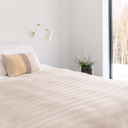 Herringbone - 60" x 80" Jumbo Sustainable Knit Throw Blanket