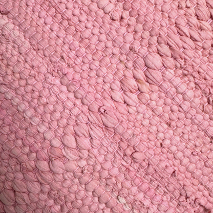 Chindi Pillow Cover - Peony