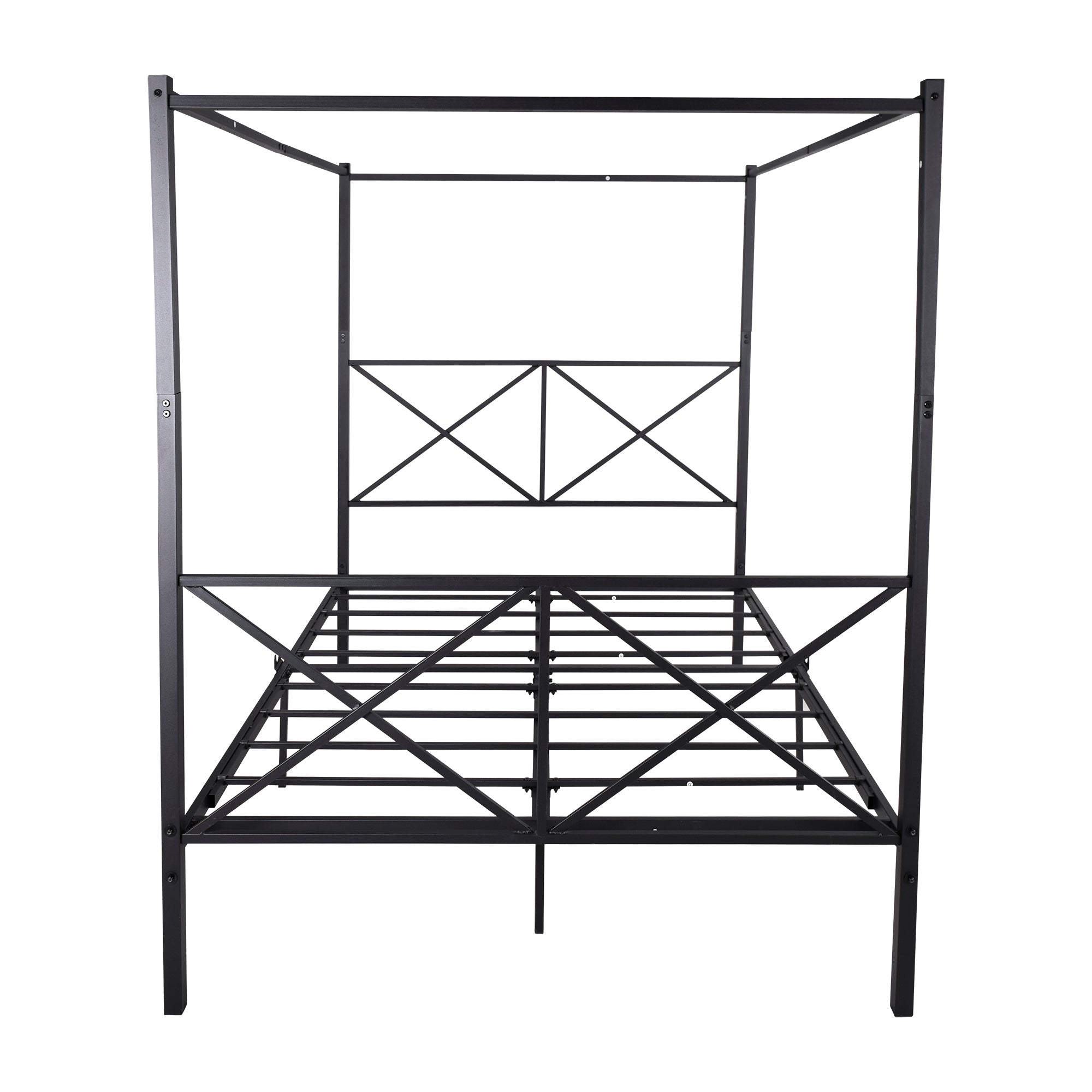 Metal Canope Bed Frame - Queen