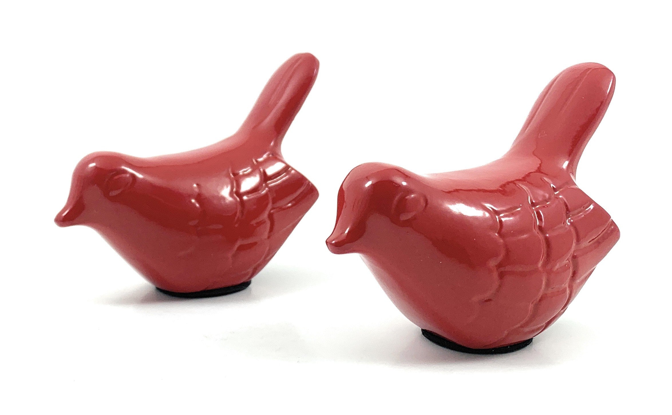 Birds of Health and Happiness in Red - Set of 2