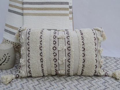 Auri Handwoven Textured Pillow - 14 x 24