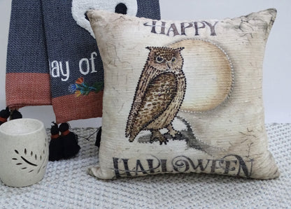 Owl Moon Throw Pillow - 20" x 20"