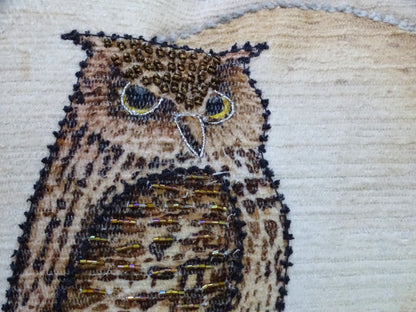 Owl Moon Throw Pillow - 20" x 20"