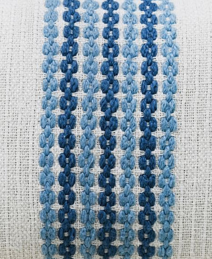 Rowan Handloom-Woven Pillow - 14 X 20