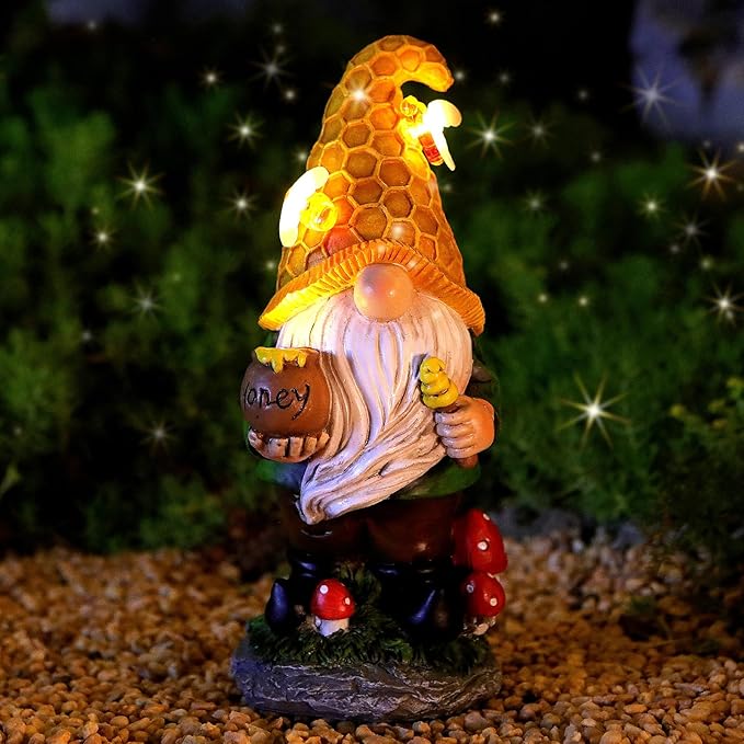 11.8‘’ Solar Garden Gnome - LED