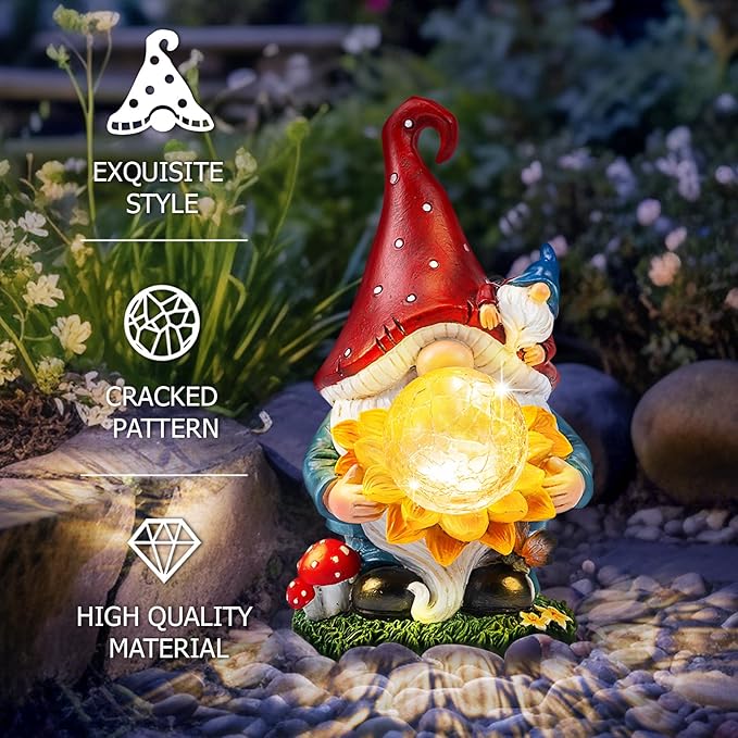 Solar Garden Gnome