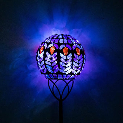 Mosaic Solar Garden Light