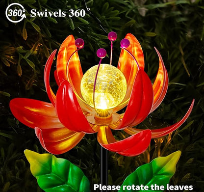 Solar Wind Spinner - Red Lotus