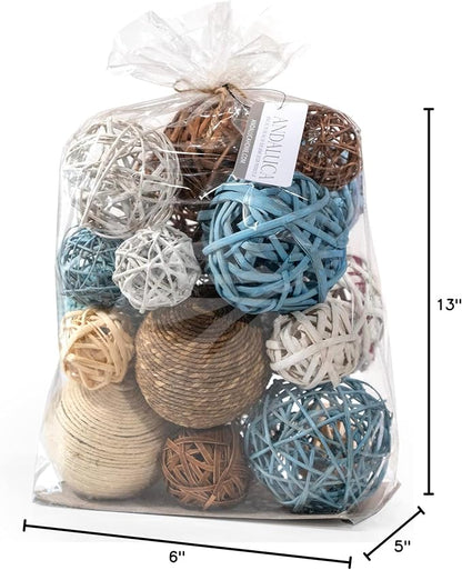 Decorative Vase Filler - Aqua Blue